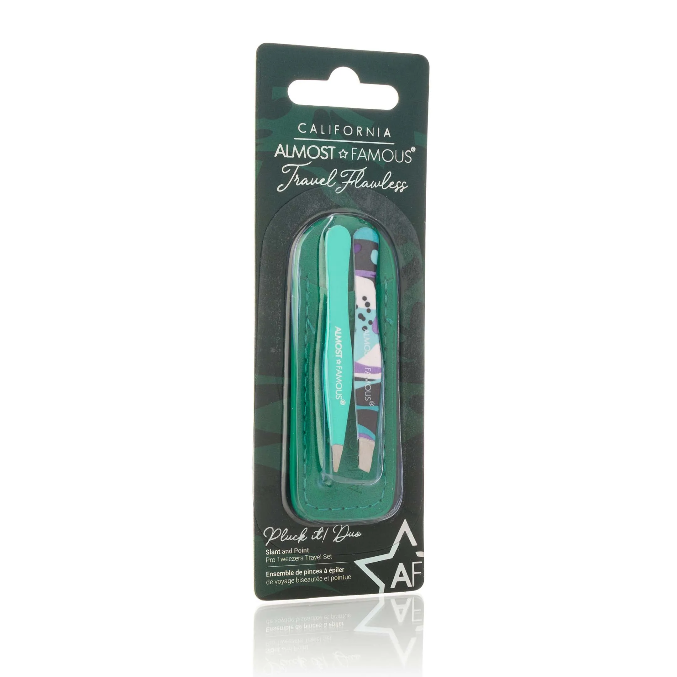 Precision Tweezer Duo (with Genuine Leather Case)