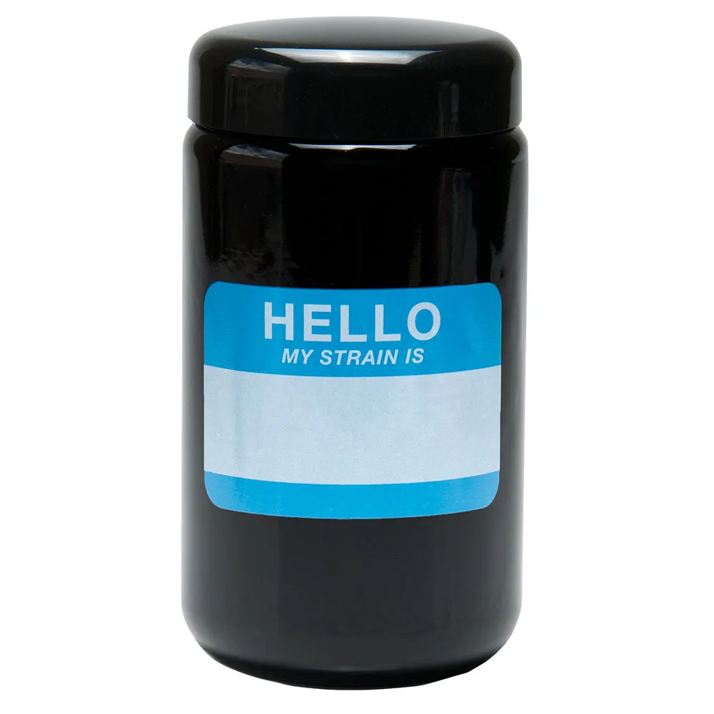 Pulsar 420 Jars | Write & Erase UV Screw Top Jar | Hello