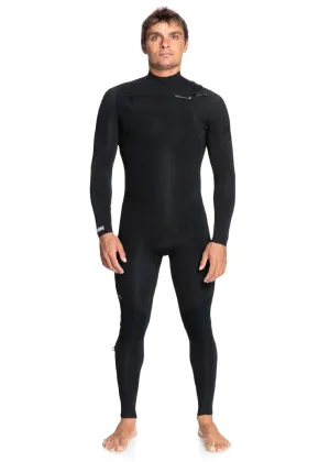 Quiksilver Mens Everyday Sessions 3/2mm Chest Zip Steamer Wetsuit