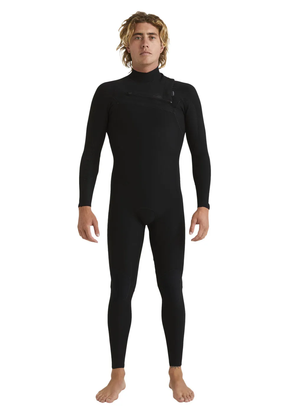 Quiksilver Mens Highline 3/2mm Chest Zip Steamer Wetsuit