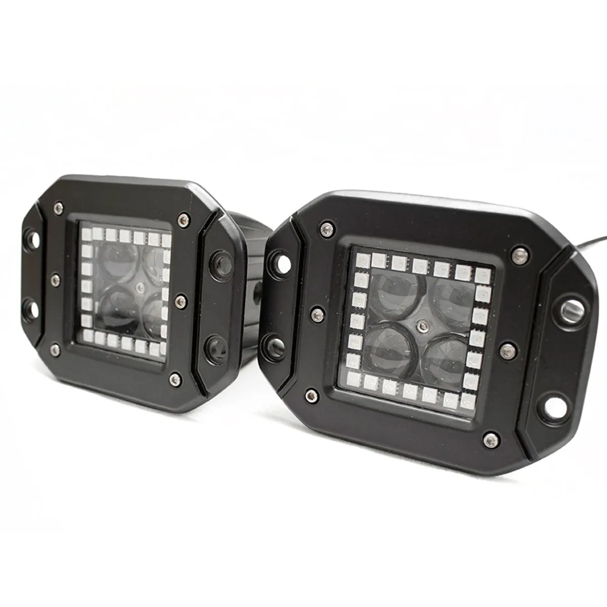 Race Sport RS 3x3 HALO Cube Light Kit - ColorADAPT w/ RGB Multi-Color Functions