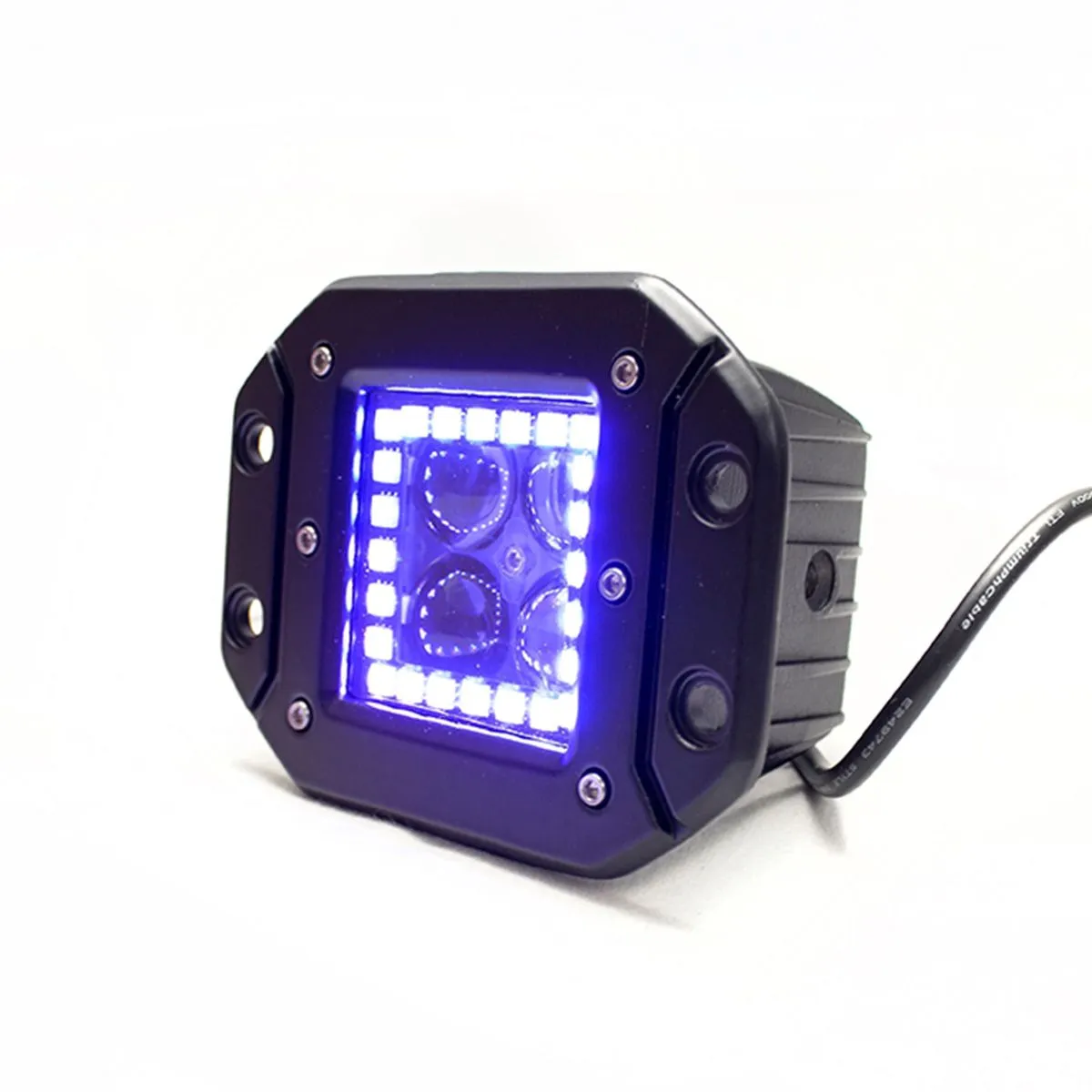 Race Sport RS 3x3 HALO Cube Light Kit - ColorADAPT w/ RGB Multi-Color Functions