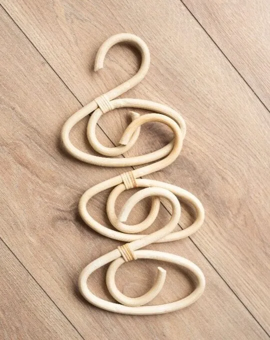 Rattan Doll Hangers | Set of 3