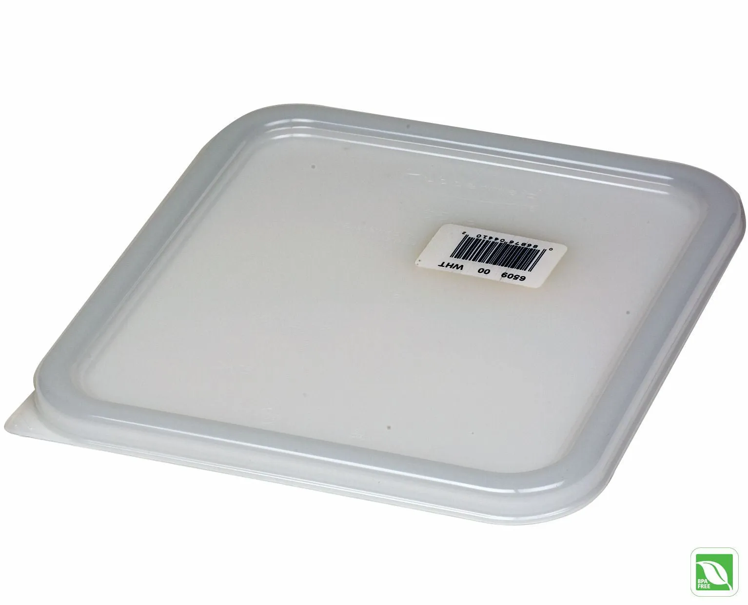 RUBBERMAID Sq LID WHITE Fits 2qt,4qt, 6qt & 8qt Carb-X Cont and Space Saving Square Cont