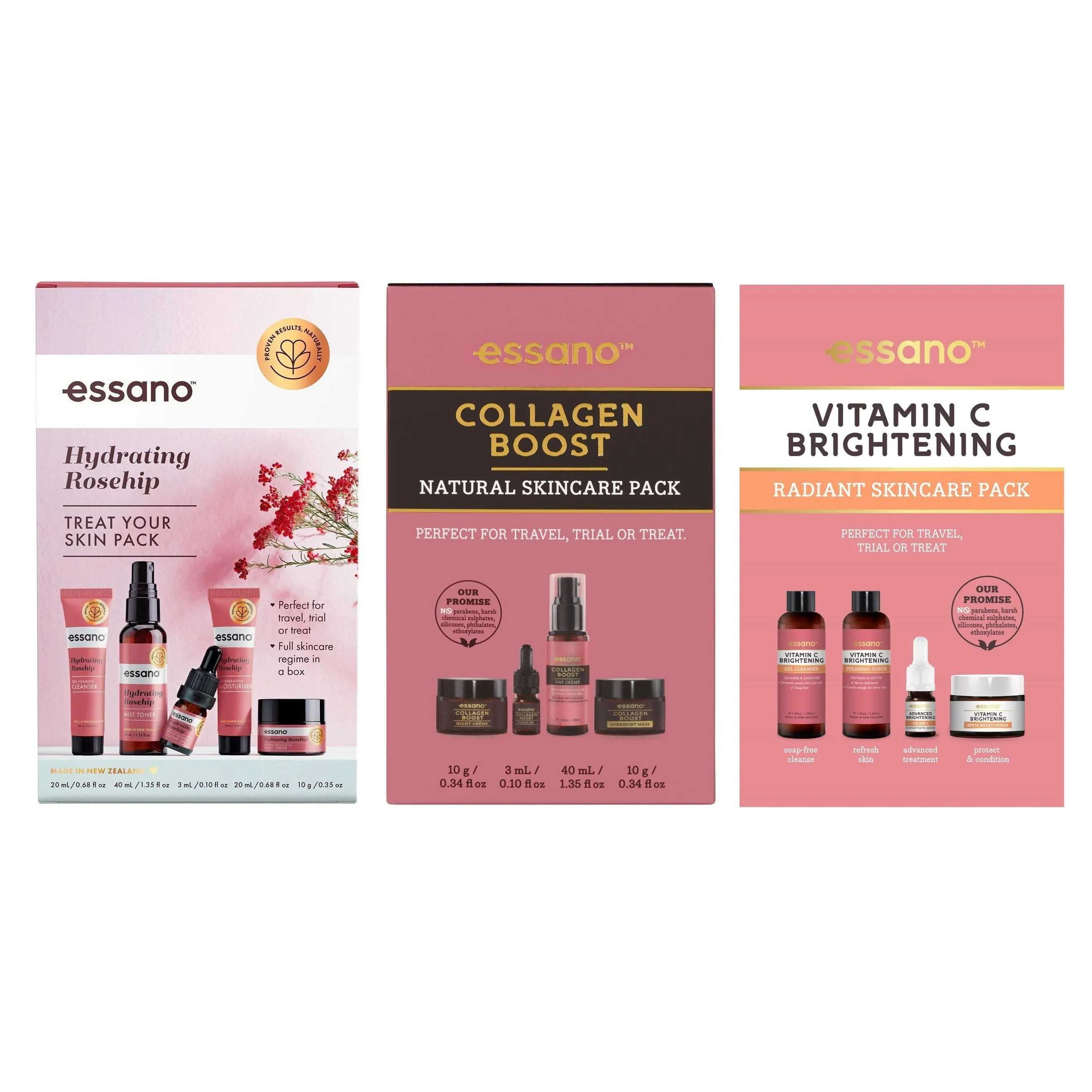 Skincare Pack - 3-Box Bundle