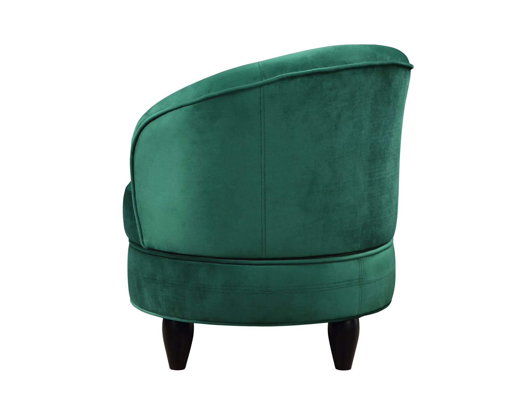 Sophia Swivel Accent Chair, Green Velvet