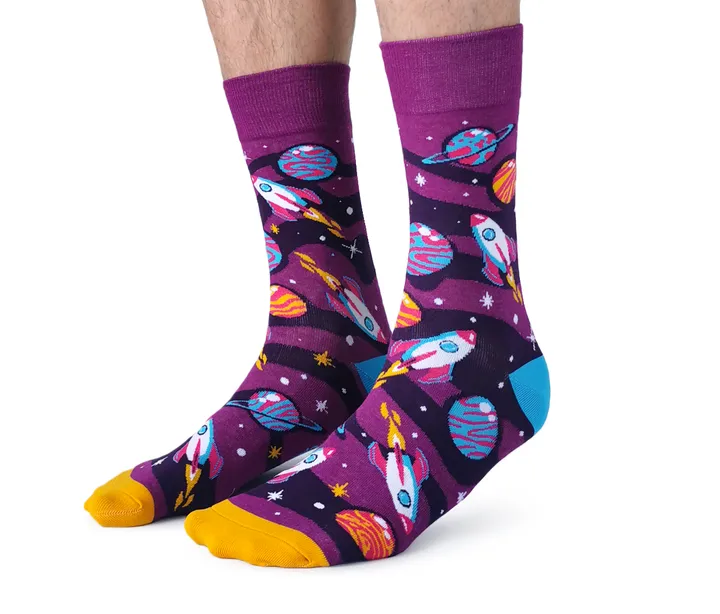 Space Race Socks