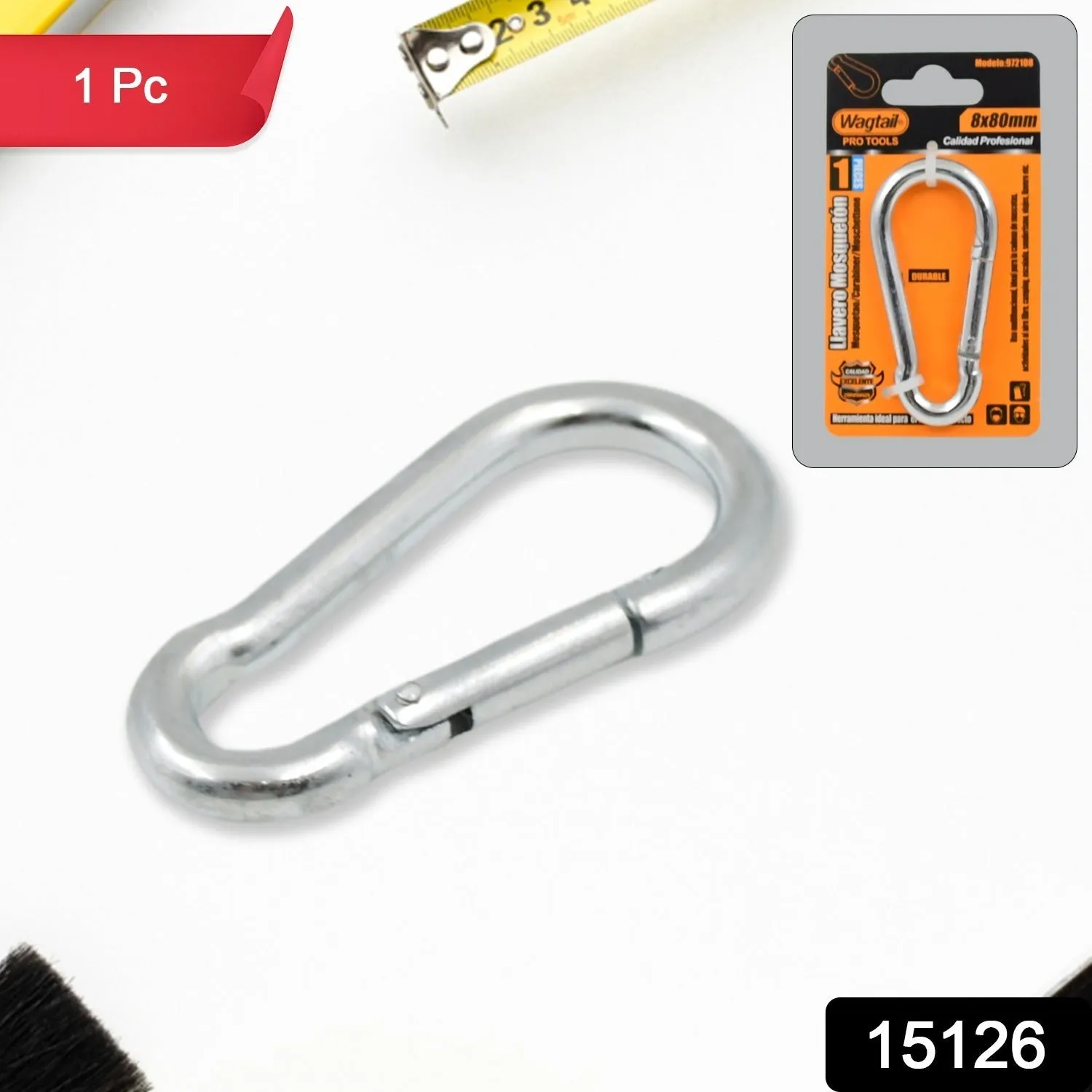 Stainless Steel Snap Hook (8×80 MM / 1 Pc)