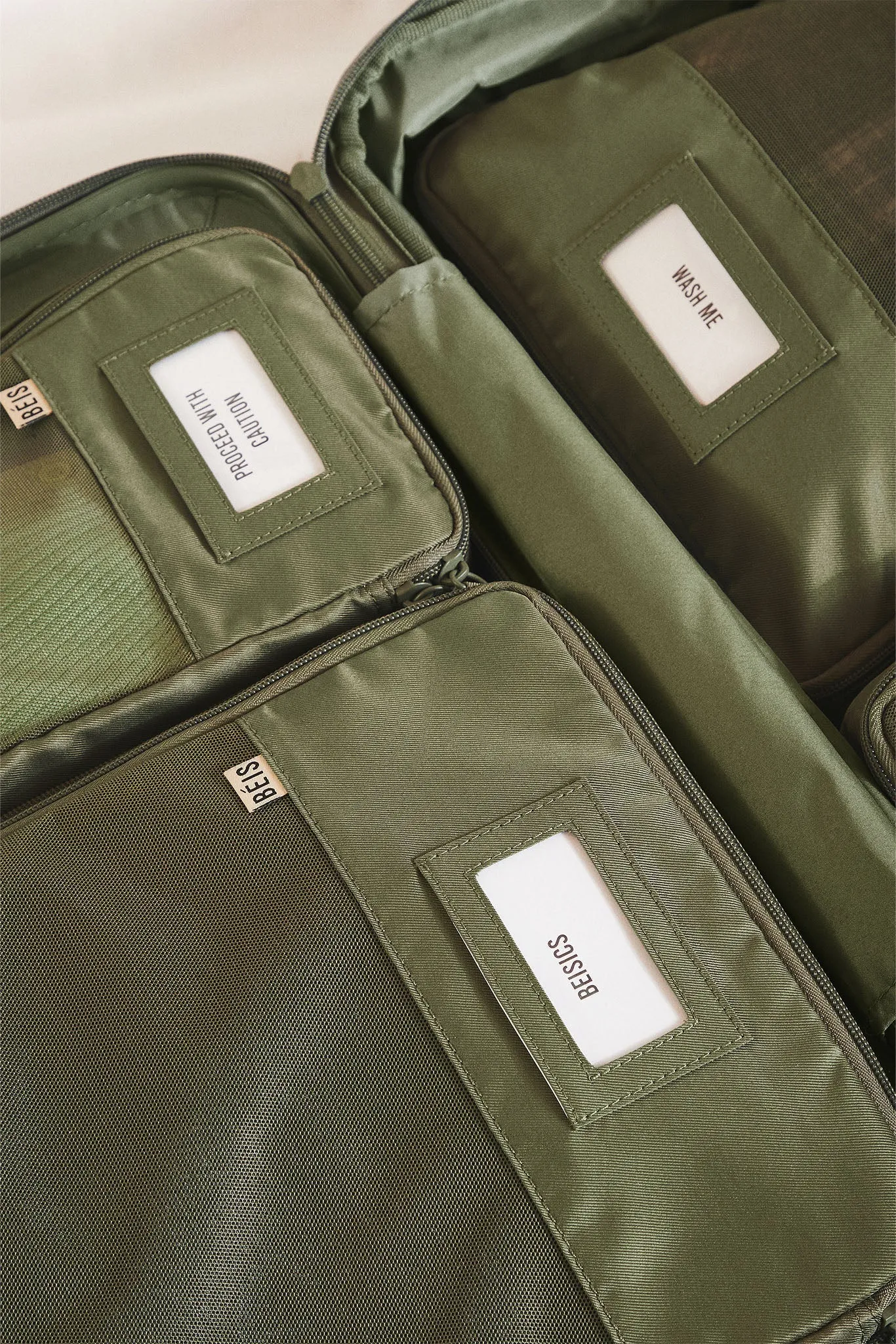 The Compression Packing Cubes 6 pc in Olive