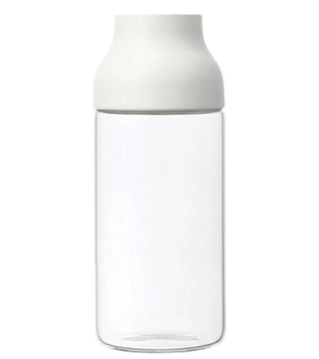 Water Jug: KINTO Capsule - White, available in 2 sizes